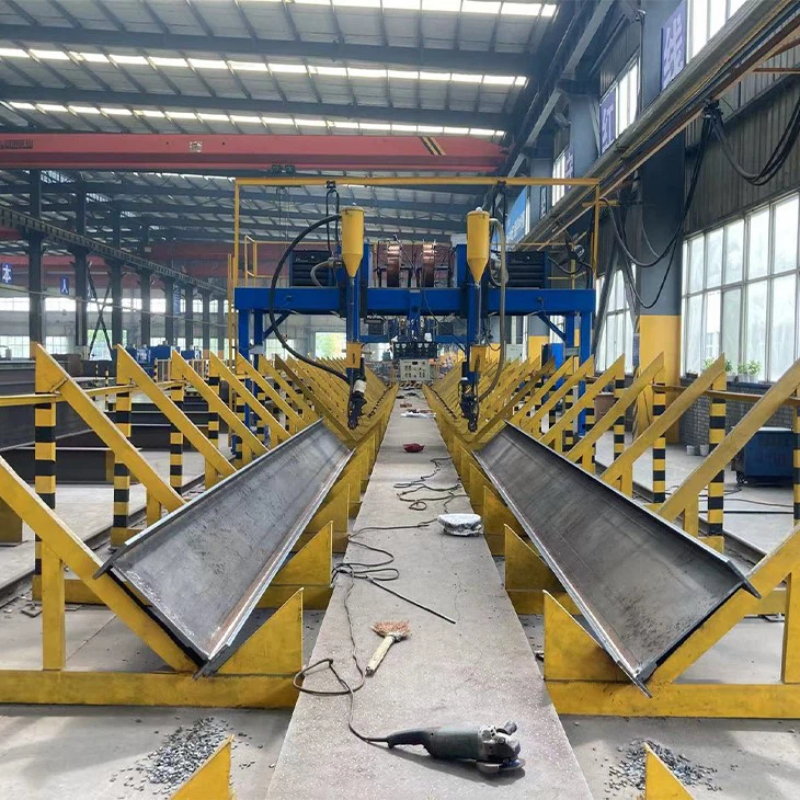 H beams welding H beams welding